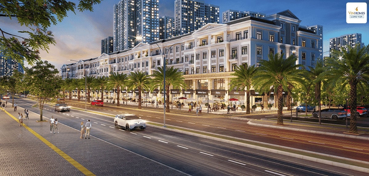 Vinhomes Làng Vân phân loại theo ba dòng sản phẩm chính: biệt thự núi (Mountain Villa), biệt thự sinh thái (Eco Villa), và sky villa,